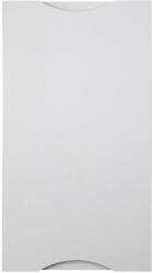 International Service Roma- Corp superior 40 cm , pal alb / MDF Gri deschis , 40 x 32 x 72 cm