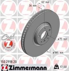 ZIMMERMANN Disc frana ZIMMERMANN COAT Z 150.2918. 20 (150.2918.20)