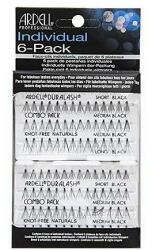 Ardell Gene individuale negre - Ardell Set Individual Combo Pack Black 6 x 56 buc