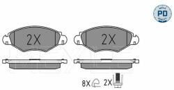 MEYLE set placute frana, frana disc MEYLE -PD: Advanced performance and design. 025 235 9718/PD (025 235 9718/PD)