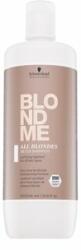 Schwarzkopf BlondMe All Blondes Detox Shampoo sampon hranitor pentru păr blond 1000 ml - brasty