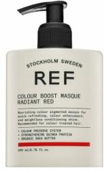 Ref Stockholm Colour Boost Masque mască hrănitoare cu pigmenți colorați pentru revigorarea culorii Radiant Red 200 ml - brasty