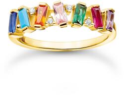 Thomas Sabo sárga arany multicolor gyűrű - TR2346-488-7-58