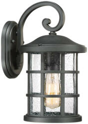 Elstead Lighting Crusade Elstead QZ-CRUSADE-M-BLK kültéri fali lámpa (QZ-CRUSADE-M-BLK)