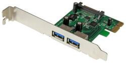 StarTech Adaptor PCI-Express Startech PEXUSB3S24, PCI Express x1 - 2x USB 3.0 (PEXUSB3S24)