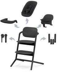 Cybex Lemo 4 in 1 Set Gold Stunning Black fa etetőszék