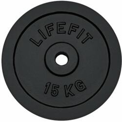 LIFEFIT Disc Lifefit 15 kg / 30 mm rúd