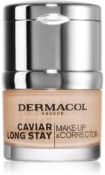 Dermacol Caviar Long Stay Caviar Long Stay Machiaj și Perfecting Corrector culoare 4 Tan 30 ml