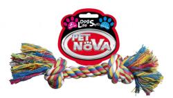 PET NOVA DOG LIFE STYLE Jucarie de sfoara pentru caini, din bumbac 17cm Superdental