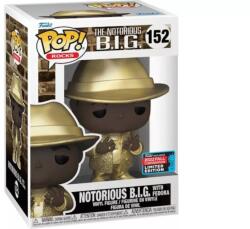 Funko Pop! Rocks: The Notorious B. I. G. with Fedora (Gold) figura #152 (FU67494)