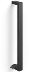 ZACK Törölközőtartó LINEA 40 cm, fekete, rozsdamentes acél, Zack (ZACK40598)