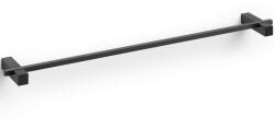 ZACK Törölközőtartó CARVO 66 cm, fekete, rozsdamentes acél, Zack (ZACK40502)