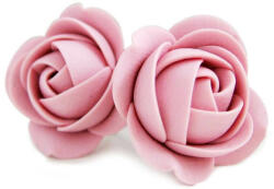 Troli Régi rózsaszín virág bedugós fülbevaló - vivantis