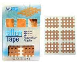 ACUTOP Gitter Tape Cross Tape Közepes (20lap/doboz, 6db/lap) - Bézs (SGY-CT8-ACU) - duoker