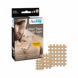 ACUTOP Gitter Tape Cross Tape MixBox (130 db/doboz) - Bézs (SGY-CT11-ACU) - duoker