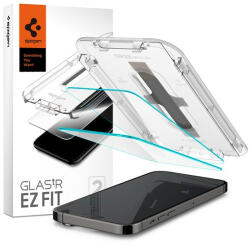 Apple Spigen "Glas. tR SLIM EZ Fit" Apple iPhone 14 Pro tempered kijelzővédő fólia felhelyező kerettel (2db) (AGL05214) - speedshop