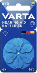 Rayovac VARTA Hallókészülék-elemek 675 BLI 6 (24600101416)