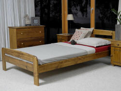 Komforttéka Klaudia ágykeret tölgy 140' + ajándék ágyrács