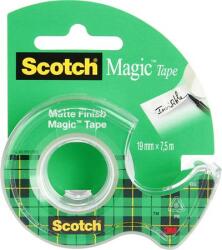 3M Ragasztószalag, adagolón, kézi, 19 mm x 7, 5 m, 3M SCOTCH Magic Tape 810 (LPM81975D) - iroda24