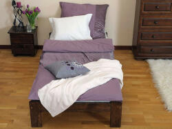 Komforttéka Magnat-Ada fenyő ágykeret dió 90' + ajándék ágyrács