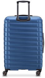 DELSEY Suitcase Shadow 5.0 75cm 4 Double Wheels Expandable Trolley Case Blue - vexio