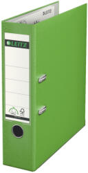 Leitz Biblioraft LEITZ 180, A4, plastifiat PP, margine metalica 80 mm - verde deschis (L-10101250) - vexio