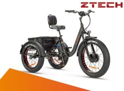 ZTECH Z-Tech ZT-80A Mini Trailer ZTECH Elektromos Tricikli 250W 48V 13Ah - Fekete