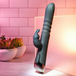 EVOLVED Rapid Rabbit Black Vibrator