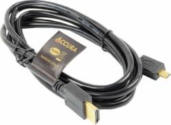 Accura ACC2110 Micro HDMI - HDMI kábel 1.8m - Fekete (ACC2110)