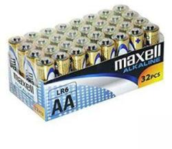 Maxell Baterii alcaline MAXELL LR6 1, 5V AA 32 buc. pachet, ML-BA-LR6-32PK