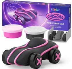 HEY CLAY gyurma készlet - Autó - Rózsaszín (HCL20902) (HCL20902)