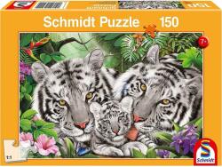 Schmidt Spiele 150 db-os puzzle - Tiger Family (56420) (56420)