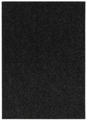 Spirit Spirit: Öntapadós csillámos dekorációs habszivacs lap fekete szín (406874)