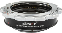 Viltrox Adaptor montura Viltrox EF-R3 Pro 0.71x Auto Focus Booster de la Canon EF/S la Canon EOS R/RF Mount Cine Camera EOS C70