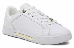 Tommy Hilfiger Sneakers Court Sneaker With Lace Hardware FW0FW06908 Alb