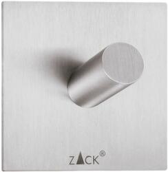 Zack Cârlig pentru prosoape DUPLO 5 cm, mat, oțel inoxidabil, Zack