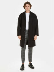 Calvin Klein Palton de lână K10K111745 Negru Regular Fit