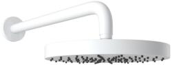 Bugnatese Kerek zuhanyfej 20 cm átmérővel zuhanykarral matt fehér 79848BI (79848BI)