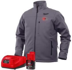 Milwaukee M12 fűthető kabát, szürke, XL méret | M12HJGREY5-201(XL) (4932492955) (4932492955)