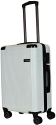 HaChi Houston fehér 4 kerekű közepes bőrönd (Houston-M-feher)