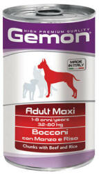 Gemon Adult Maxi konzerv Marha - 24x1250 g
