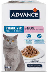 Affinity 12x85g Advance Feline Sterilized pulyka nedves macskatáp