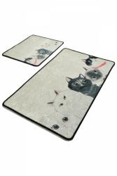  Set 2 covorase baie, Alessia Home, Angry Cats DJT Covor baie