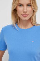 Tommy Hilfiger pamut póló női - kék M - answear - 17 990 Ft