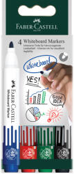 Faber-Castell Marker whiteboard FABER-CASTELL W20, 4 culori/set (FC253942)