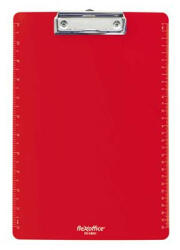 FLEXOFFICE Felírótábla, A4, műanyag, FLEXOFFICE "FO-CB011", piros (FOCB011P) - fapadospatron