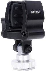 NICEYRIG Shotgun-mikrofon tartó Cold Shoe Kamera Adapter (18-35mm) (NRig-549)
