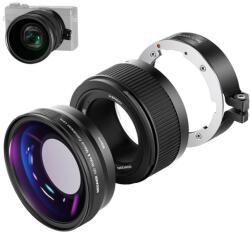 NEEWER Canon G7X-III 2in1 Széles-látó & Makró Lencse - Wide-Angle & Makro közgyűrű
