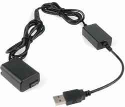 FOTGA Sony NP-FW50 akkumulátor adapter - FW50 USB folyamatos töltő akkumulátor (NJ426)