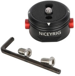 NICEYRIG Gyorskioldó Mini Gyors-csere talp, Kamera Gyorskioldó-Rendszer (NRig-496)